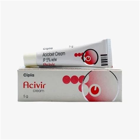 Acivir Acyclovir Cream At ₹ 75piece Acyclovir Ointment In Nagpur