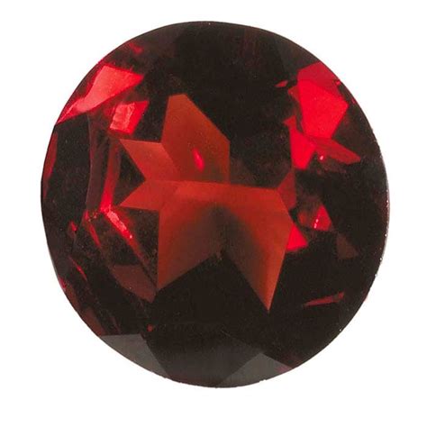 Garnet Round Faceted Gemstones Aa Grade Riogrande