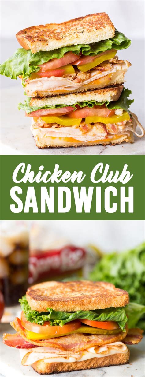 Easy Chicken Club Sandwich Easy Peasy Meals