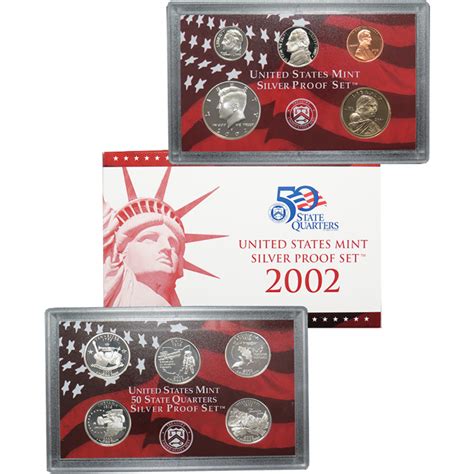 2002-S United States Mint Silver Proof Set | Great Deals On Collectible ...