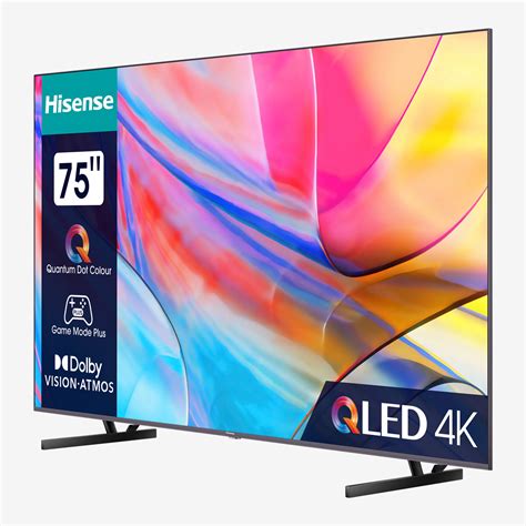 Hisense A Kq Qled K Uhd Smart Tv Anthrazit Worldshop