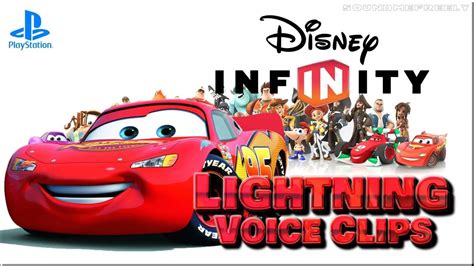 All Lightning Mcqueen Voice Clips • Disney Infinity 10 • Keith Ferguson All Voice Lines Youtube