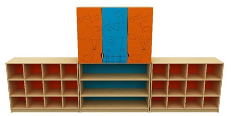 Coated Wooden Classroom Storage Shelves, For School Use, Feature : Non ...