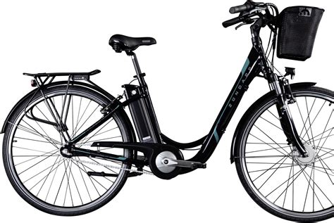 Z Ndapp E Bike City Z Damen Zoll Rh Cm Gang Wh Schwarz