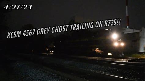 Kcsm Grey Ghost Trailing On B Youtube