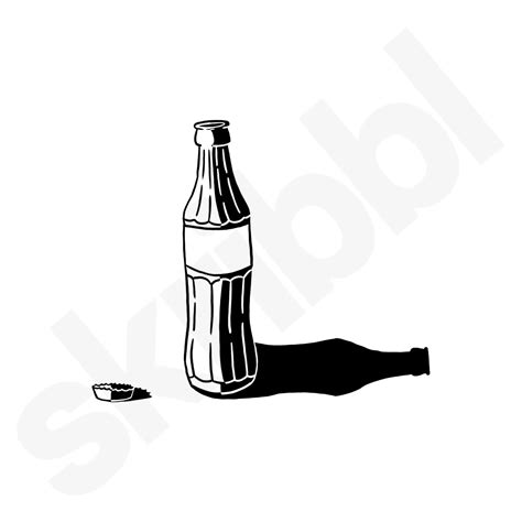 'Soda Bottle' Illustration | Bottles & Cans