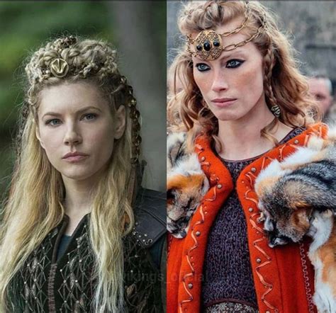 Lagertha And Aslaug Ragnar Lothbrok Vikings Vikings Ragnar Vikings