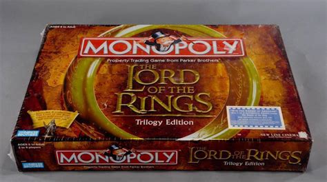 Monopoly Board Game - The Lord of the Rings Trilogy Edition New/Sealed ...