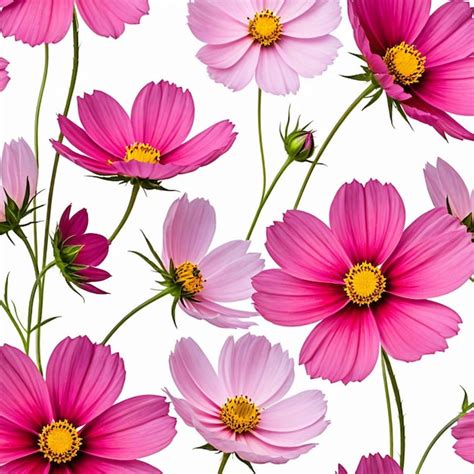 Premium Psd Cosmos Flower Isolated On Transparent Background