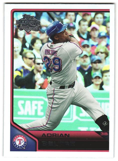 Topps Lineage Diamond Anniversary Adrian Beltre For Sale