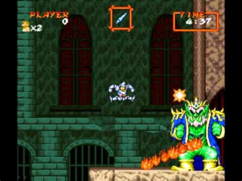 Super Ghouls N Ghosts Asutaroto And Nebiroth Boss Music Youtube