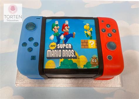 Nintendo Switch Torte Mario Birthday Cake Mario Cake Nintendo Cake