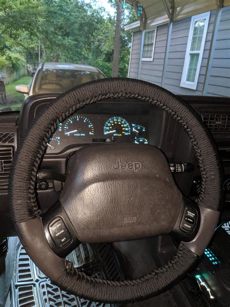 Finally Wrapped My Steering Wheel With Paracord Rcherokeexj