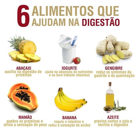 Alimentos Que Ajudam Na Digest O Dicas De Nutri O Nutri O E