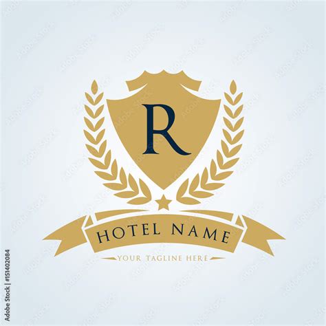 Luxury Hotel logo, Boutique logo, vintage logo, king royal brand ...