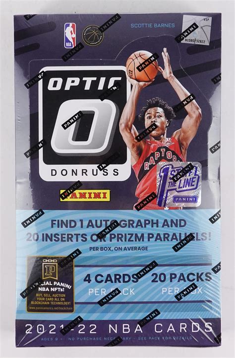 Panini Donruss Optic Basketball St Off The Line Fotl Hobby Box