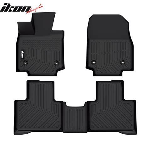 Ikon Motorsports 3d Tpe Floor Mats Compatible With 2023 2024 Lexus