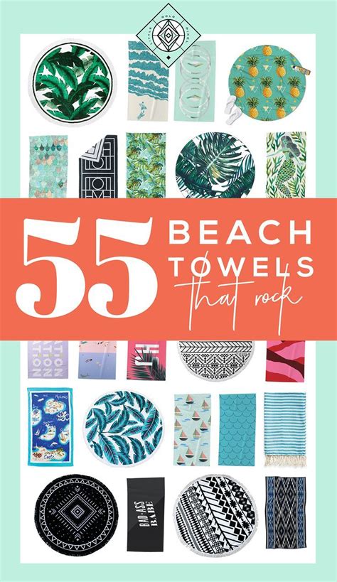 55 Best Beach Towels A Design Roundup • Little Gold Pixel Free