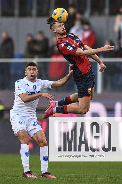 Mg Genova 02 12 2023 Campionato Di Calcio Serie A Genoa Empoli Foto