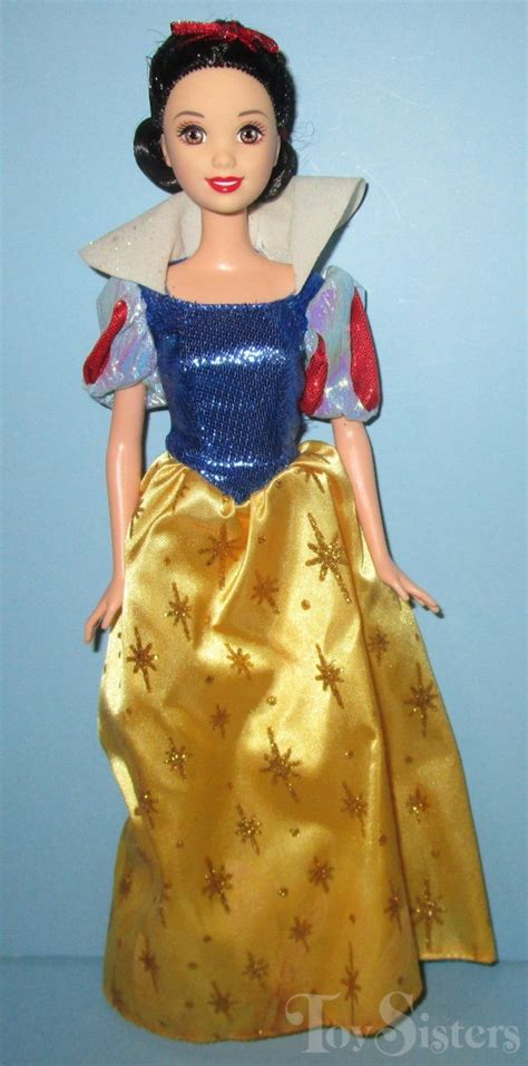 Disney Mattel Classic Sparkle Princess Snow White Doll Toy Sisters