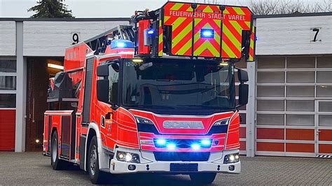 Scania L360 Neue DLK 23 12 Der Freiwillige Feuerwehr Stadt Varel