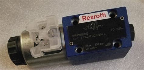 Rexroth Solenoid Valve 4we6c6x Eg24n9k4 4we6c70 Hg24n9k4 4we6ja70 Hg24n9k4 B10 Hydraulic Valve