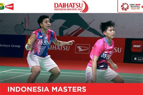 Jadwal Indonesia Masters 2022 Hari Ke 4 Jumat 10 Juni 2022 Dan Nama