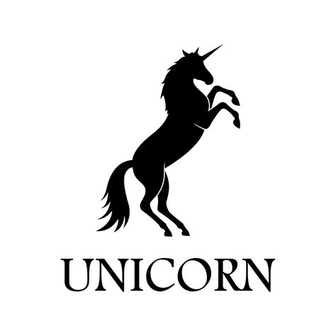 unicorn vector logo 8222620 Vector Art at Vecteezy