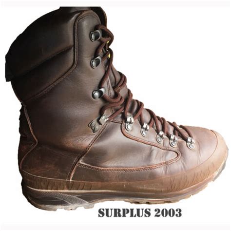 Karrimor Sf Brown Combat Boots British Army Surplus Cold Wet Weather