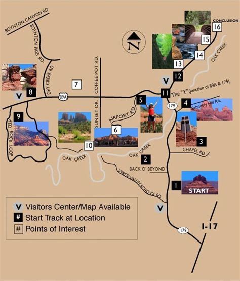 Sedona vortex map - hromnyc