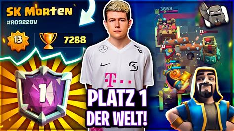 😱🥇schon Wieder Platz 1 Der Welt Morten Vs Die Besten Spieler Der Welt Clash Royale Deutsch