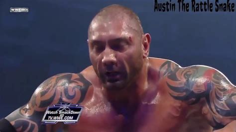 WWE AC Batista Vs Rey Mysterio Steel Cage Match YouTube