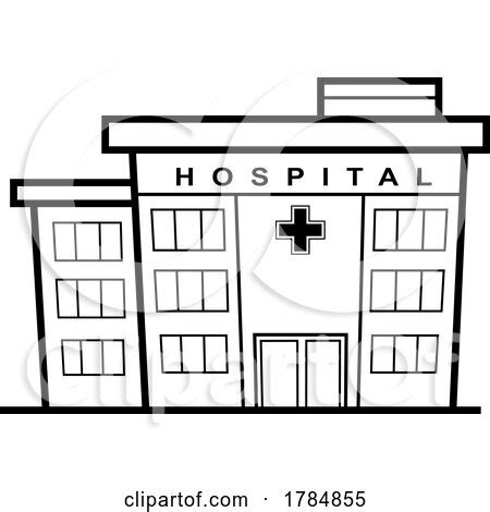 Cartoon Hospital Building by Hit Toon #1784855