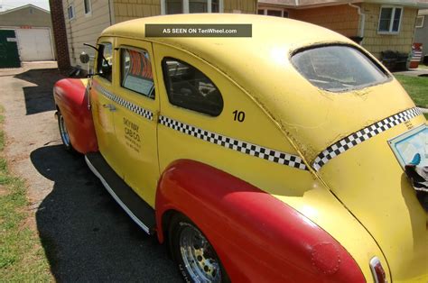 1940 Plymouth Roadking Taxi Cab Rat Rod Hot Rod Kustom Rare Old School