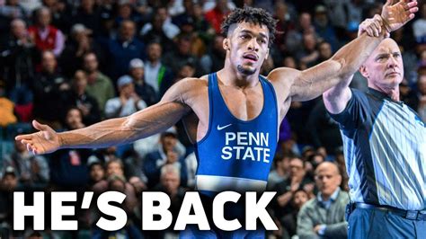 Penn State S Carter Starocci Wins His First Wrestling Tournament Of The