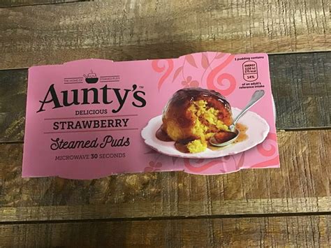 Aunty S Strawberry Steamed Puds X G