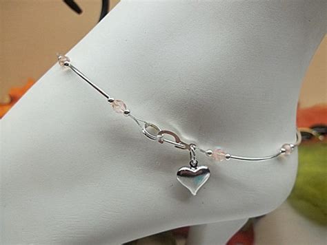 15 Latest Designs of Silver Anklets for Women and Girls