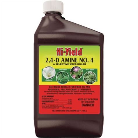 Hi Yield 2 4 D Amine No 4 32 Oz Concentrate Weed Killer 33254 1 Kroger