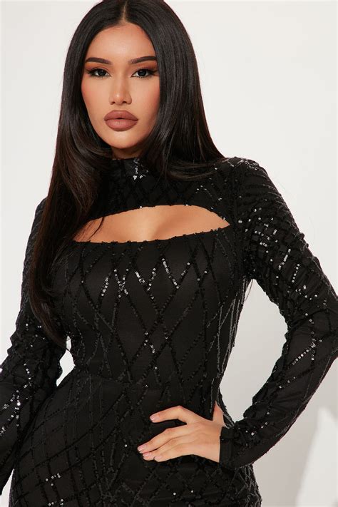 Fifth Avenue Sequin Jumpsuit Black Fashion Nova Jumpsuits