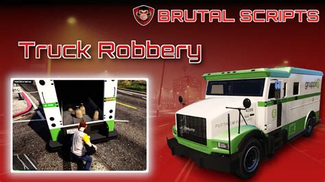 Truck Robbery Script ESX QB Brutal Scripts FiveM Releases Cfx