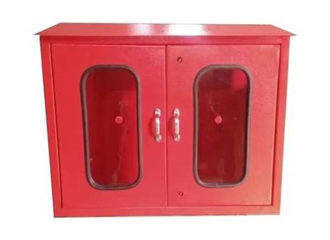 Mild Steel Double Door Fire Hose Box At Rs 3000 In Faridabad ID