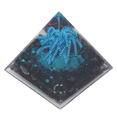 Qiilu Pyramide De Cristal Orgone Pyramid Energy Generation Paisible