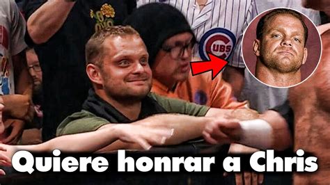 El Hijo De Chris Benoit Aparece En Aew Y Surge Debate Youtube