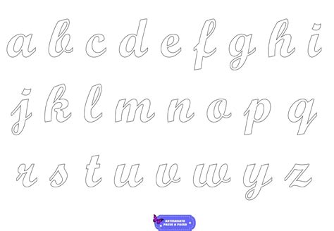 Mais Selecionado Moldes De Letras Cursivas Para Imprimir Lettering