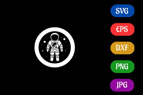 Astronaut Svg Eps Dxf Png  Graphic By Creative Oasis · Creative