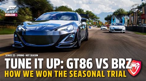 How We Won The Trial Tune It Up Gt Vs Brz Series Spring Forza