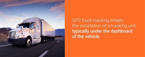 Gps Truck Tracking System Track Your Truck