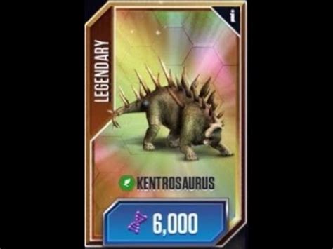 Unlocking Kentrosaurus JURASSIC WORLD THE GAME Ep1 YouTube