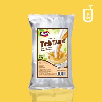 Minuman Serbuk Teh Tarik Mamio Kemasan 500 Gram