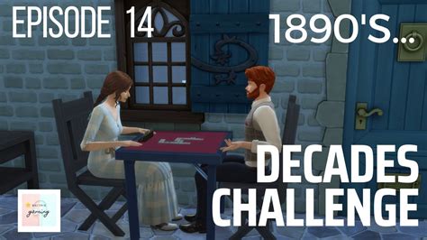 Sims 4 Decades Challenge 1890s Lightning Does Strike Twice YouTube